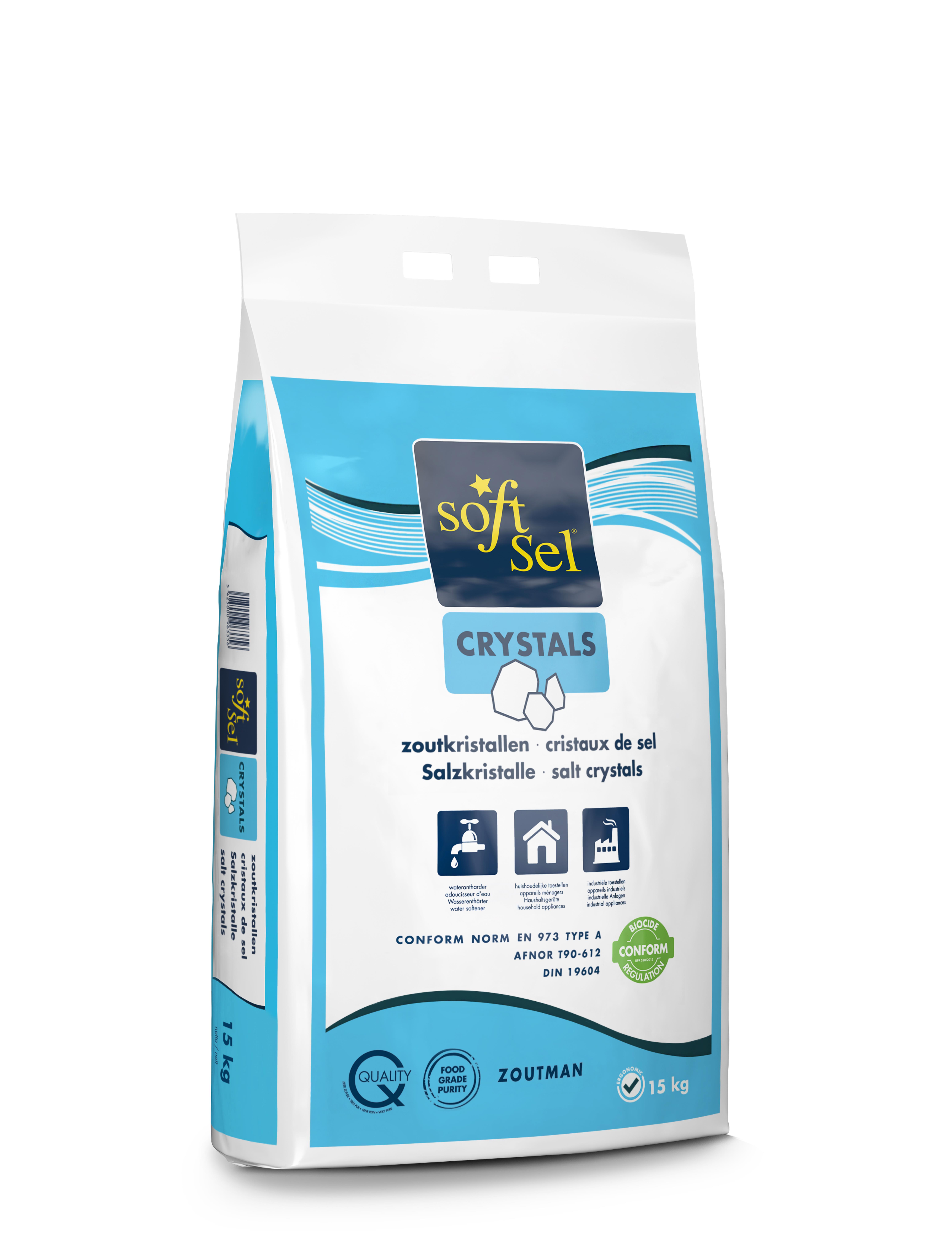 SOFT-SEL CRYSTALS 15KG